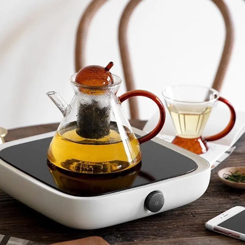 Triangular Glass Teapot 400 ml