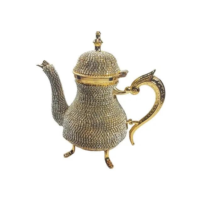 Turkish Teapot of Zinc with Swarovski Crystals 500 ml