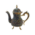 Turkish Teapot of Zinc with Swarovski Crystals 500 ml