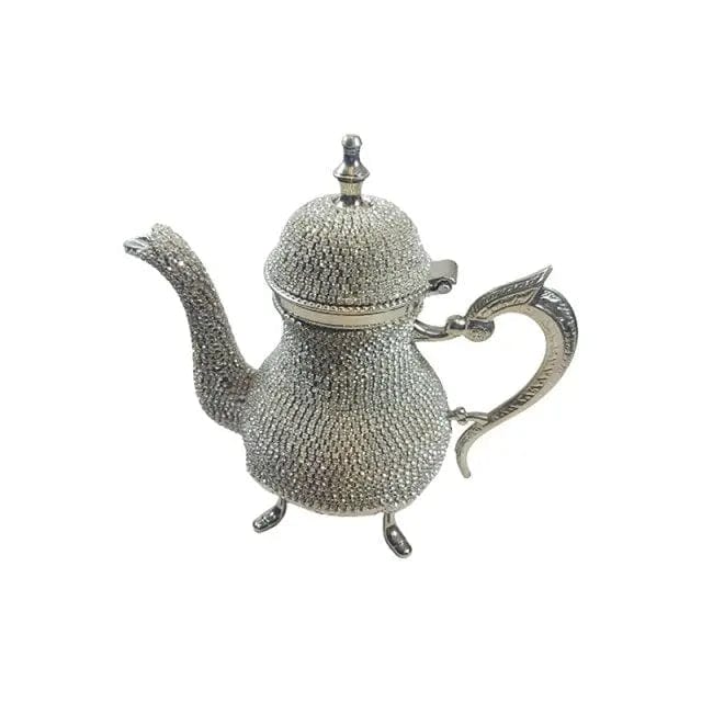 Turkish Teapot of Zinc with Swarovski Crystals 500 ml