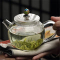 Vintage Glass Teapot with Lid 200ml