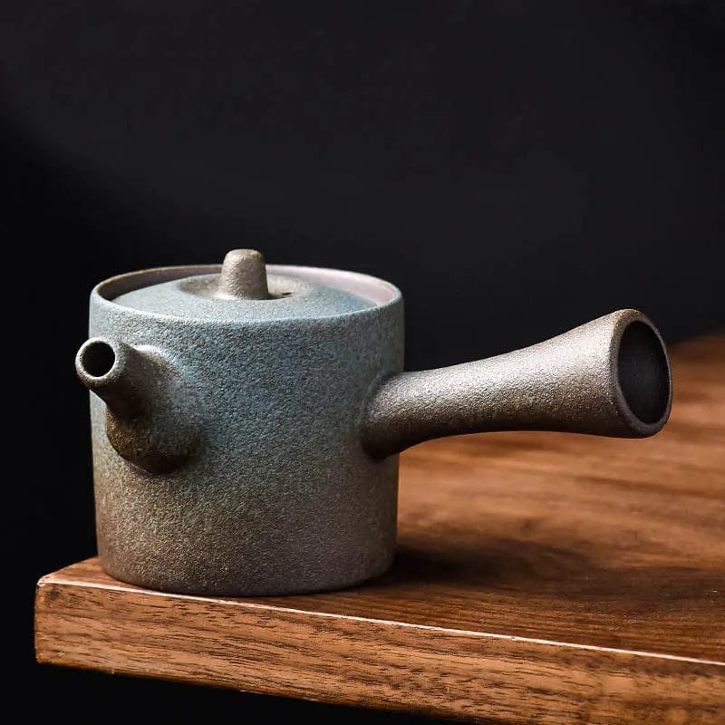 Vintage Japanese Ceramic Kyusu Teapot 160ML