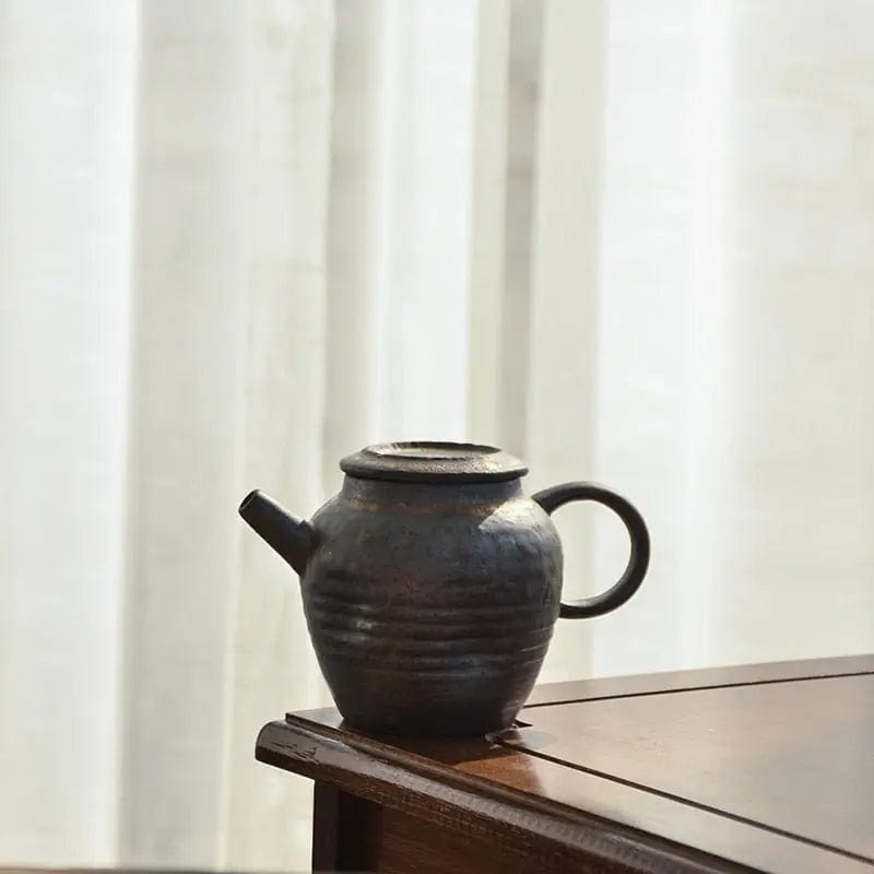 Vintage Japanese Ceramic Stoneware Teapot 210ML