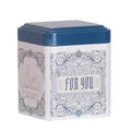 White Metal Tea Box for You